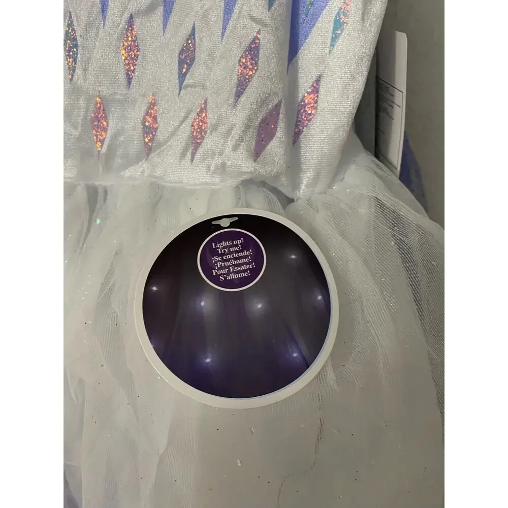 NWT Disney, frozen Elsa deluxe light up costume￼